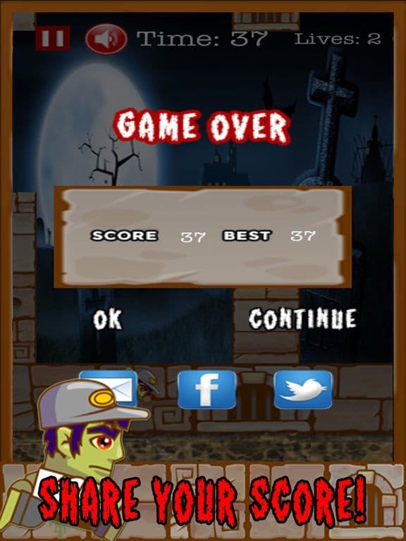 Super Flying Zombie Man screenshot 5