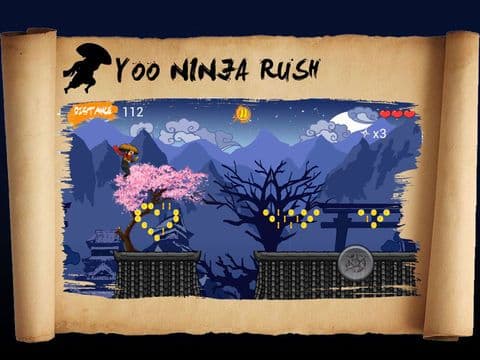 Yoo Ninja Rush - Jumping screenshot 5