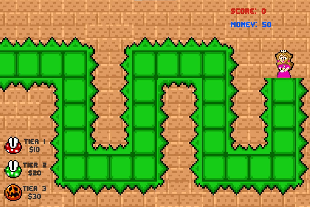 Super Mario Defense screenshot 3