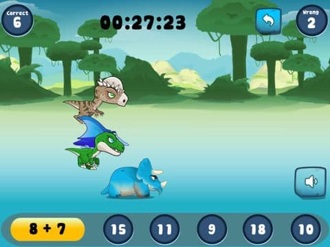 Dino Math Racing screenshot 5