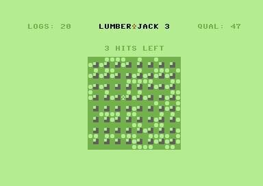 Lumberjack (C64) by romwer screenshot 3