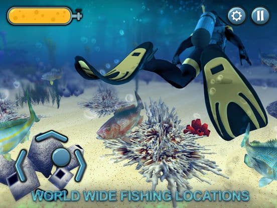 Lets Catch Fish: Spearfishing - 3D diving fishing screenshot 2