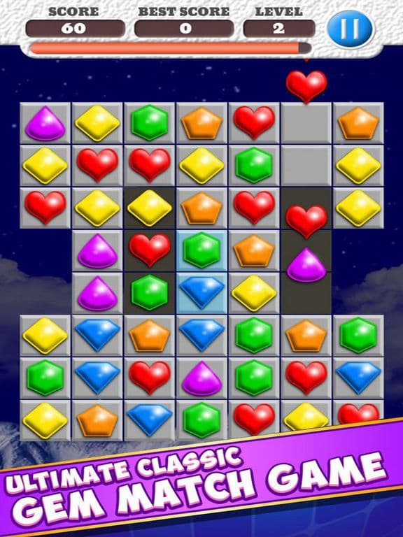 Gems Combo:Match3 Mania screenshot 2