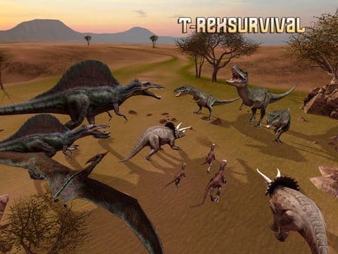 T-Rex Survival Simulator