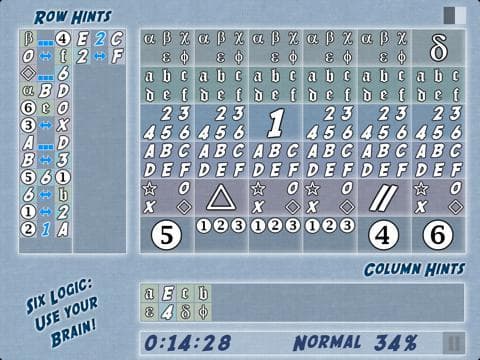 Six Logic: Use your Brain! screenshot 5