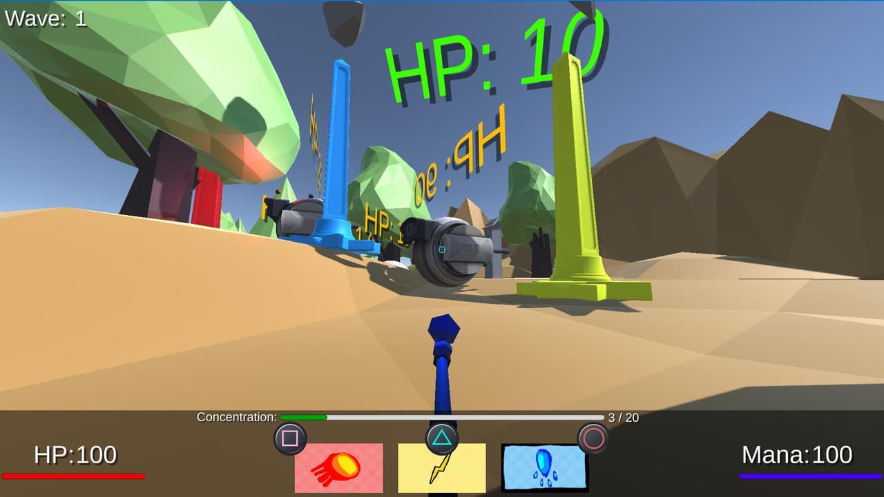 Daydreaming Wizard - #7DFPS 2018 screenshot 3