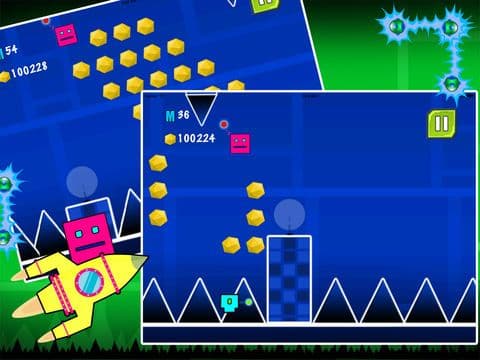 Square Dash Premium - Geometry Run screenshot 4
