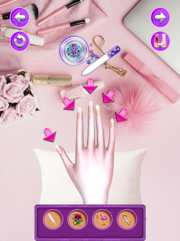 Nail Care 3D - Girl Spa Salon screenshot 3