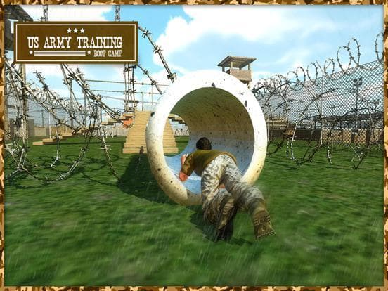 US Army Training Game: Real Battle Field Boot Camp screenshot 2