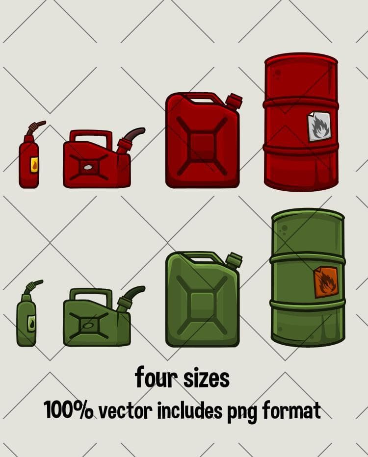 Fuel can collectables