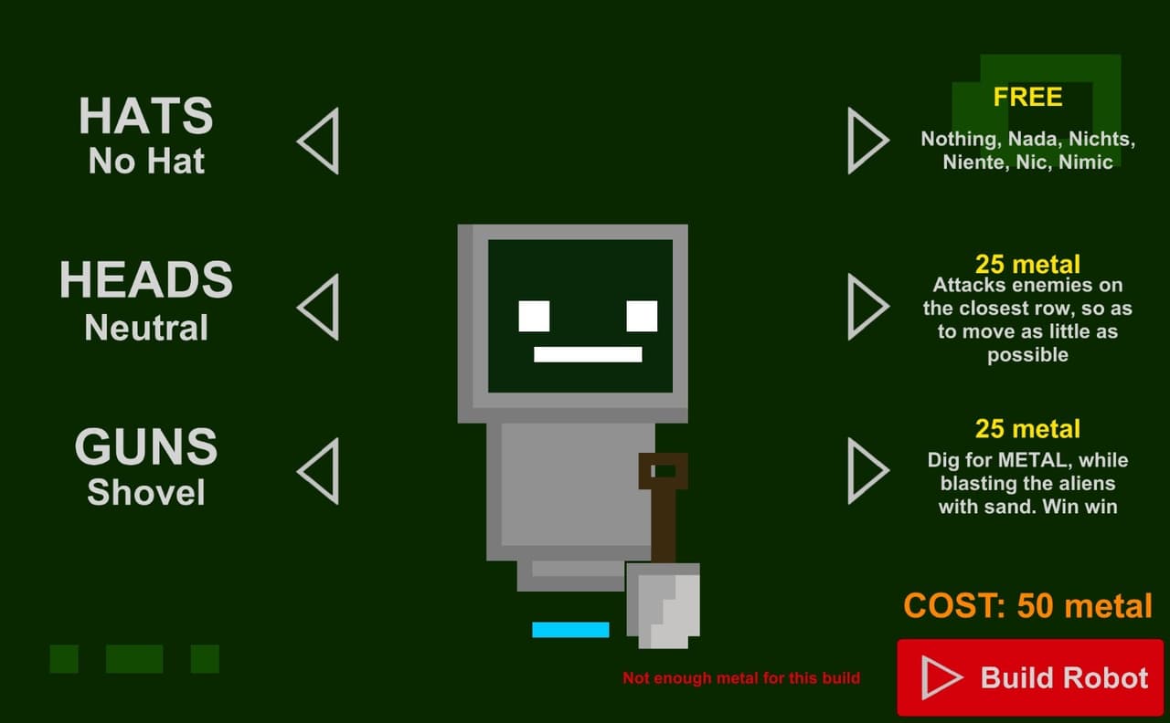 Robots VS Aliens (Neonloop Studios) screenshot 3