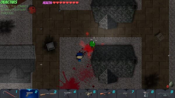 The house with too many zombies in it screenshot 2