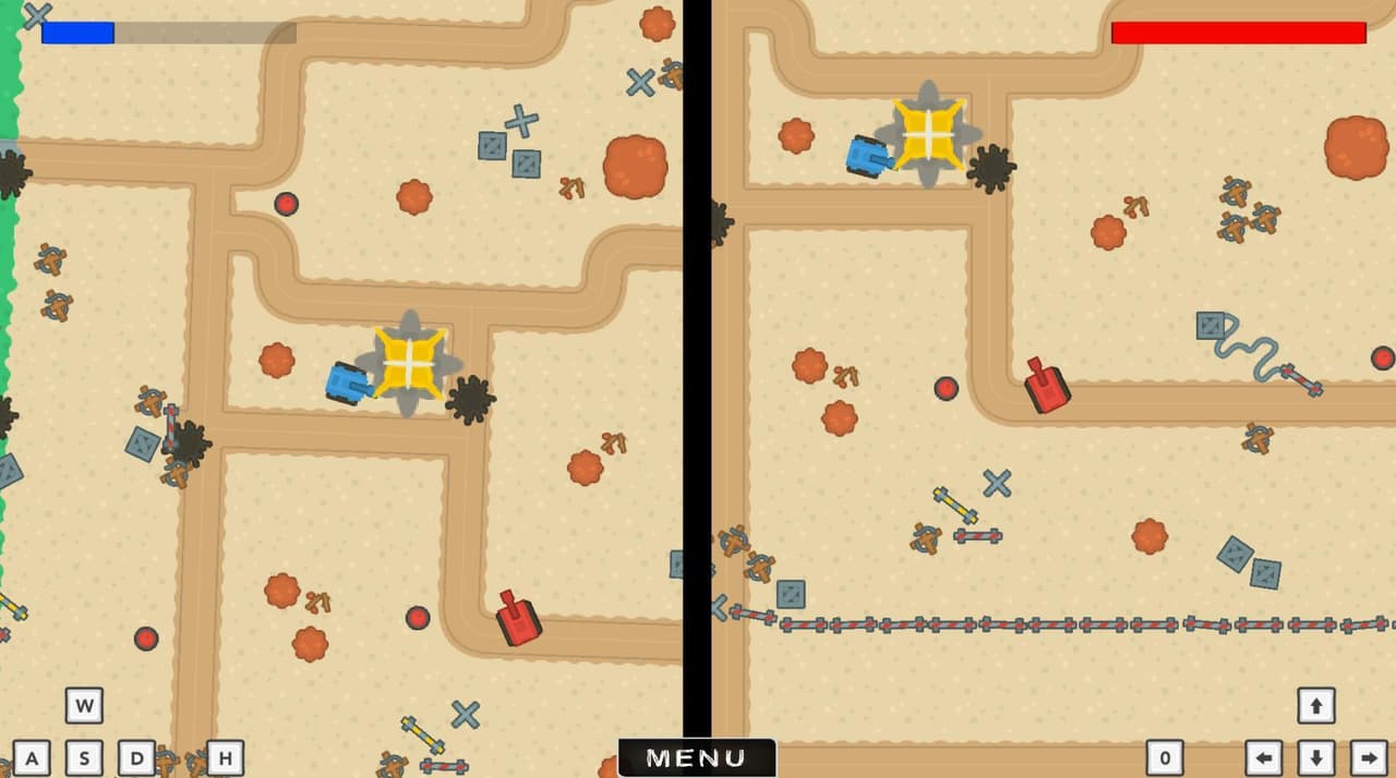 TankWar 1x1 screenshot 4