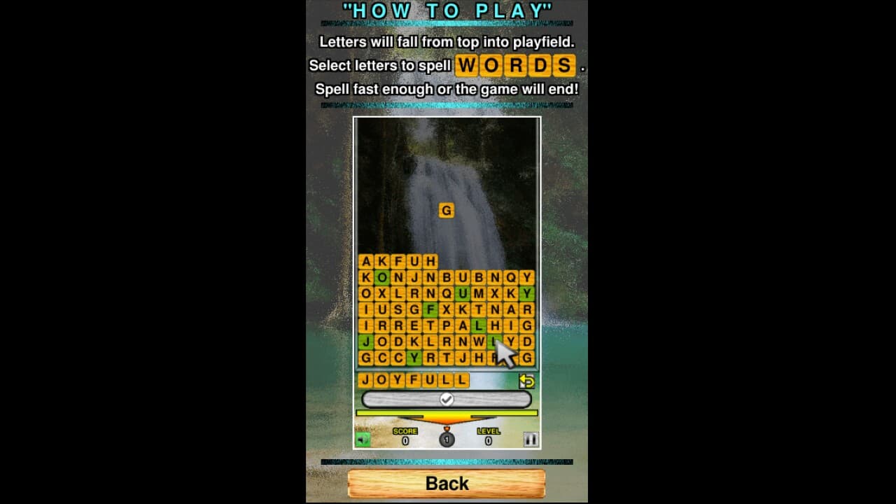 LettersFall 110% - 100% FREE Word Game! screenshot 6