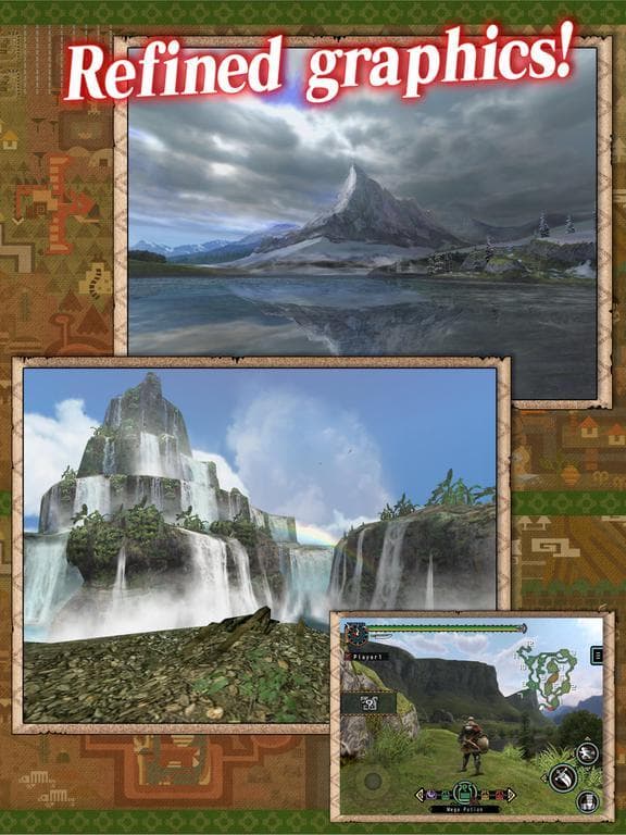 MONSTER HUNTER FREEDOM UNITE for iOS screenshot 5