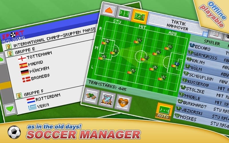 Football Pocket Manager 2018 screenshot 2