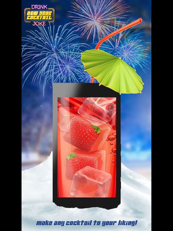 Drink New Year Cocktail Joke