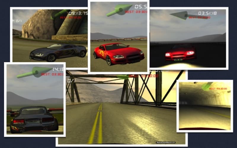 Race Gear-Feel 3D Car Racing Fun & Drive Safe screenshot 2