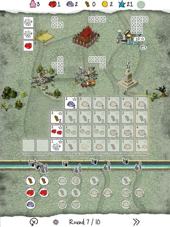 Imperial Settlers Roll & Write