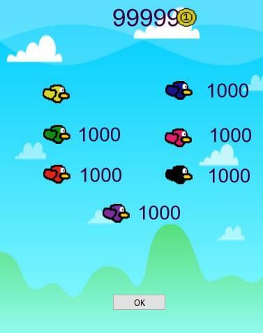 Multi Flapping bird