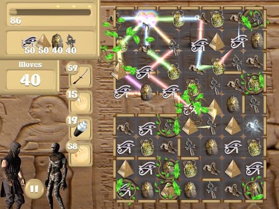 Assassin Vs Mummies - Match 3 screenshot 5