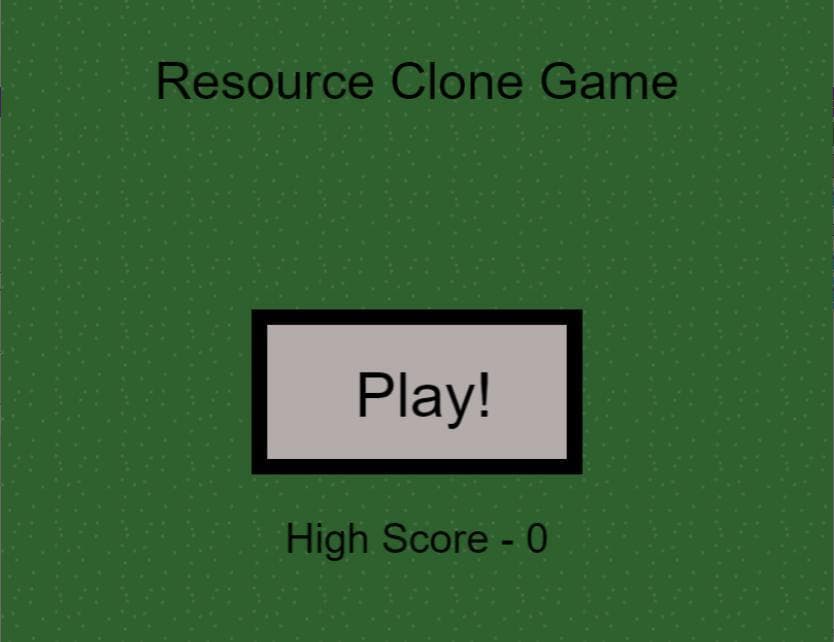 Resource Clone Game