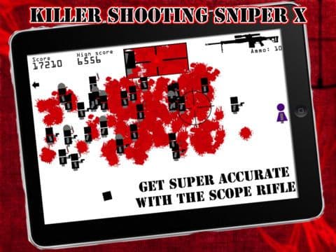 Killer Shooting Sniper X - HD game version screenshot 3
