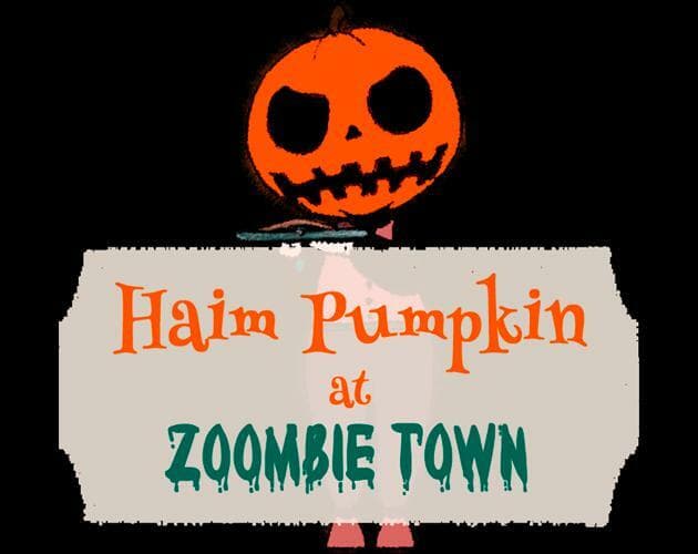 Haim Pumpkin at Zoombie Town