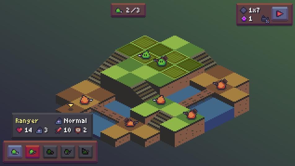 Slime Wars (retromatn) screenshot 2