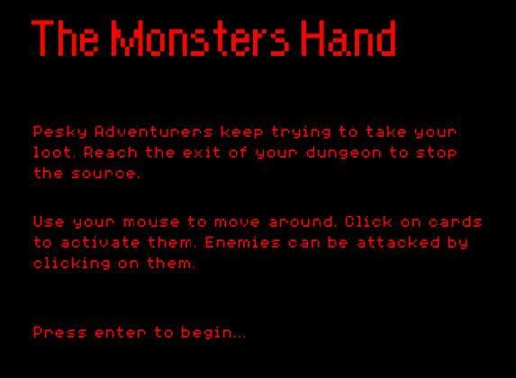 The Monsters Hand screenshot 2