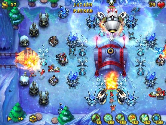 Fieldrunners for iPad