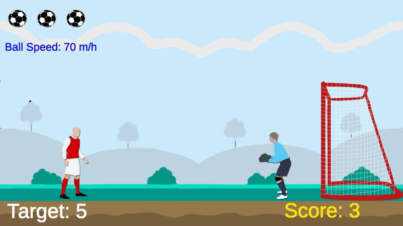 Goalkeeper Training Game screenshot 3