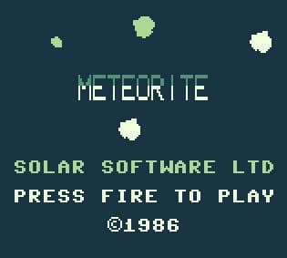 Meteorite (Rajcsányi László (WLS)) (Rajcsányi László (WLS)) screenshot 2