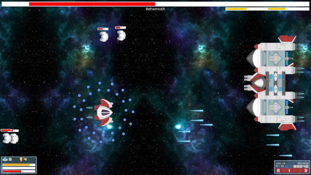 Nuts Space Shooter (itch) screenshot 2