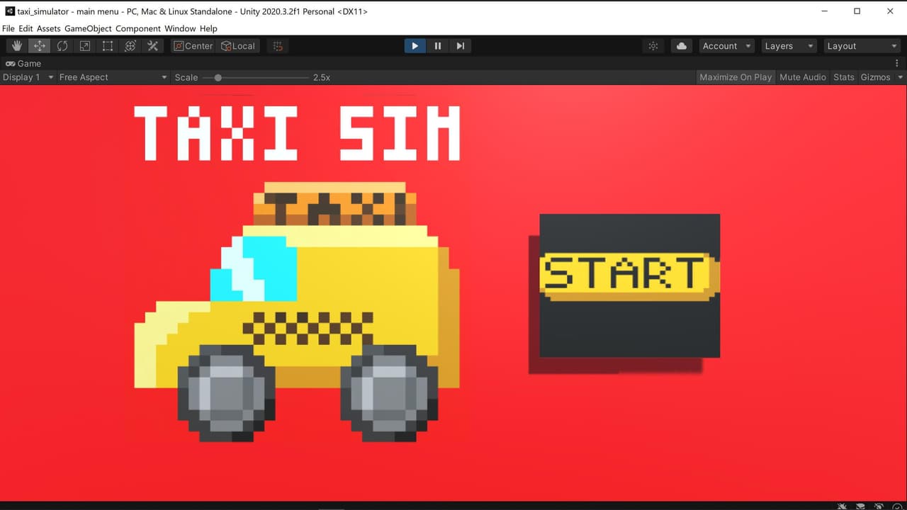 Taxi simulator (itch) screenshot 5