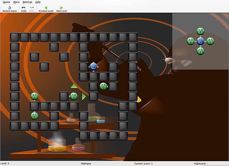 KAtomic screenshot 2