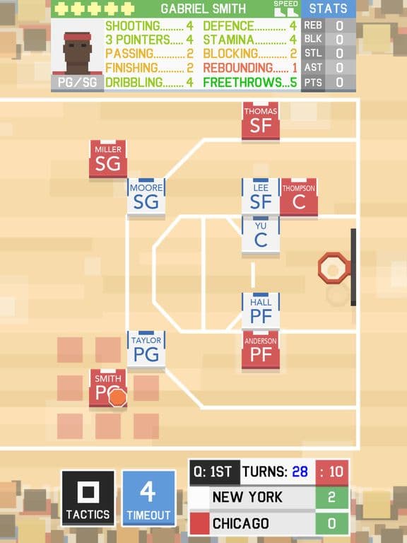 Supertactix Basketball screenshot 6