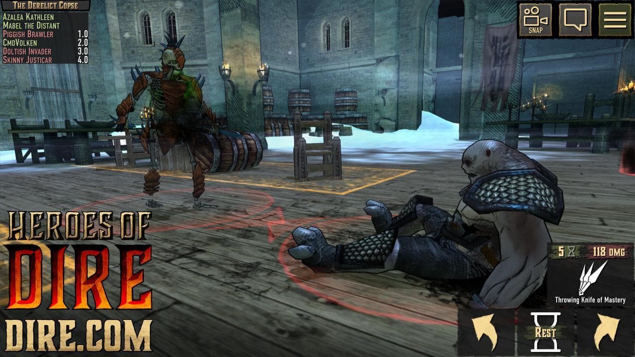 Heroes of Dire (itch) screenshot 2
