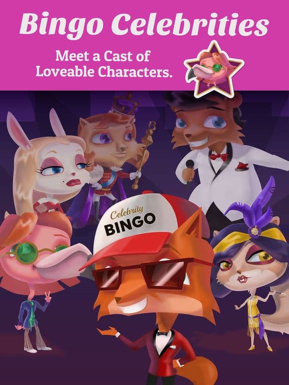 Bingo Celebrity - Bingo Caller screenshot 4