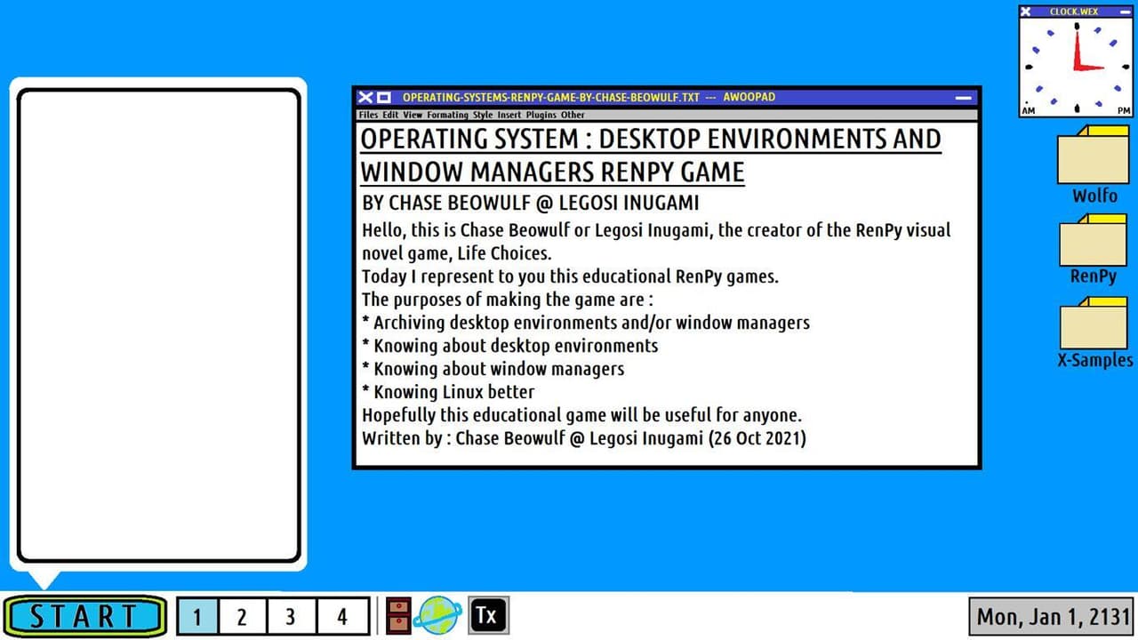 Operating Systems: Desktop Environments and Window Managers screenshot 2