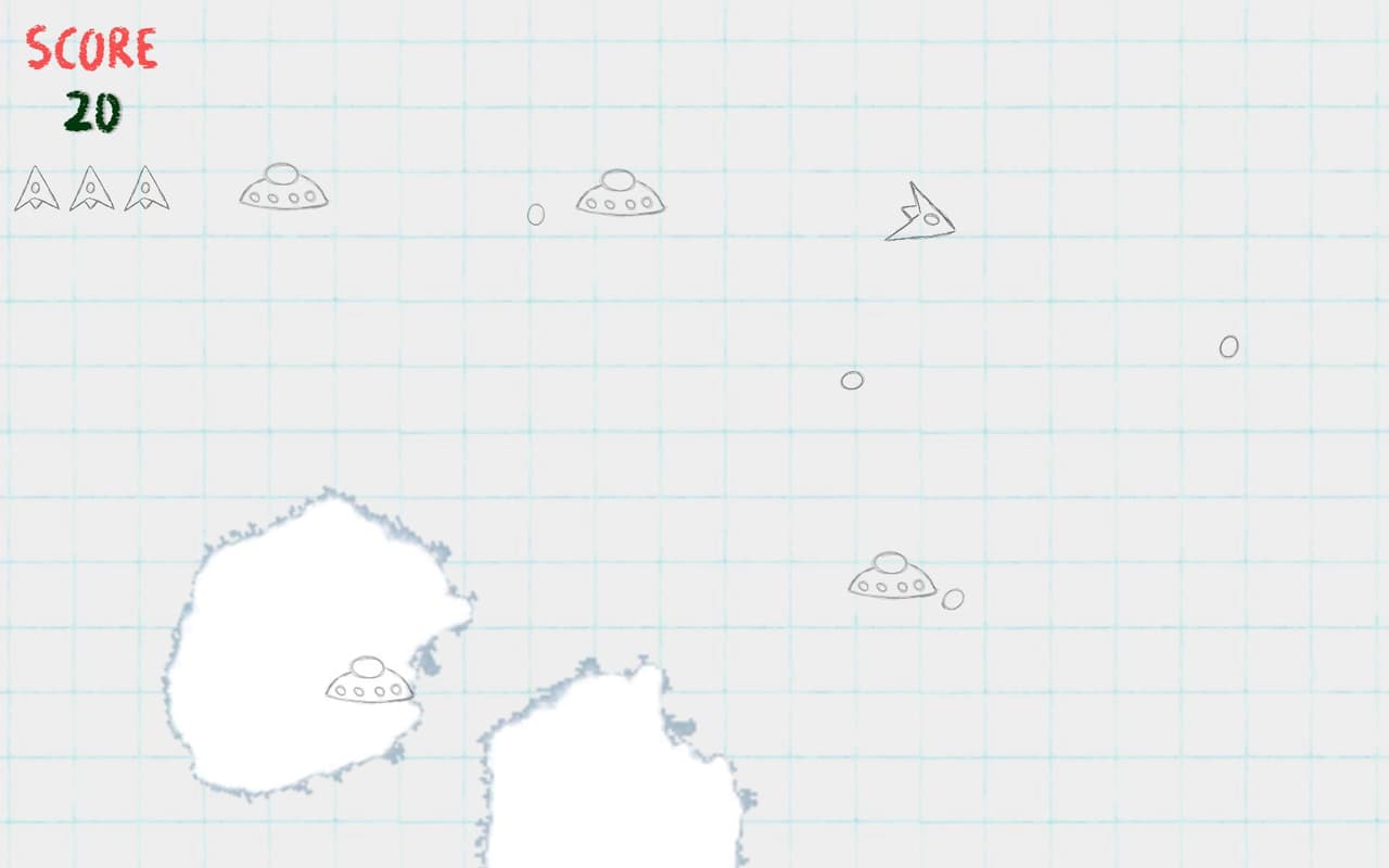 LD42 - Johnnys Flipbook Space Adventure screenshot 2