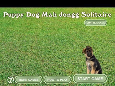 Puppy Dog Mah Jongg Solitaire screenshot 3