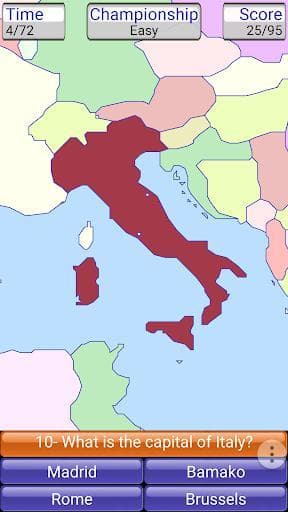 Geography Countries & Capitals screenshot 6