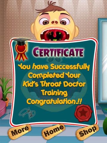 Funny Kids Throat Doctor screenshot 5