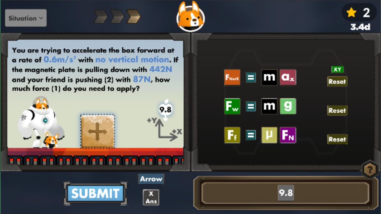 Phys 2 screenshot 2