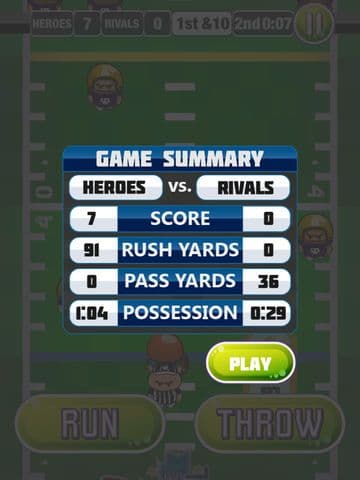 Nuke & Juke Touchdown Football