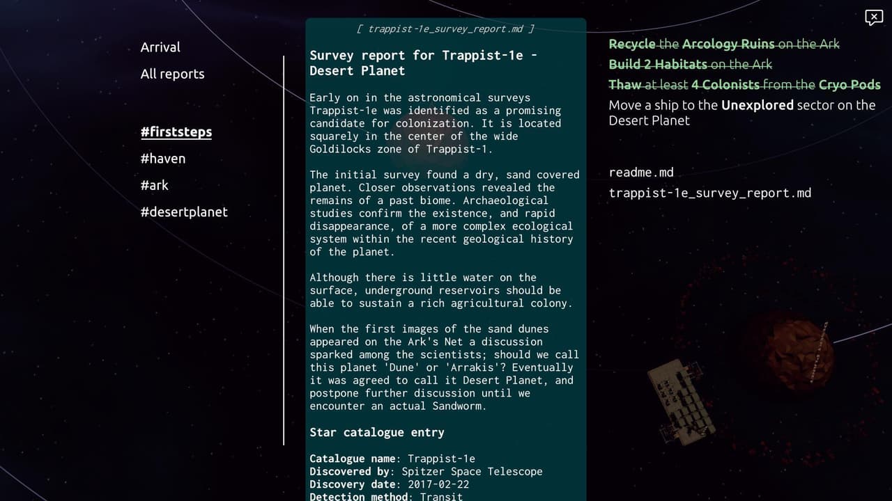 Trappist (Sirrah) screenshot 5