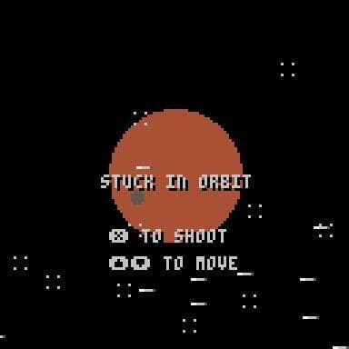 Stuck in Orbit - LD47 screenshot 2