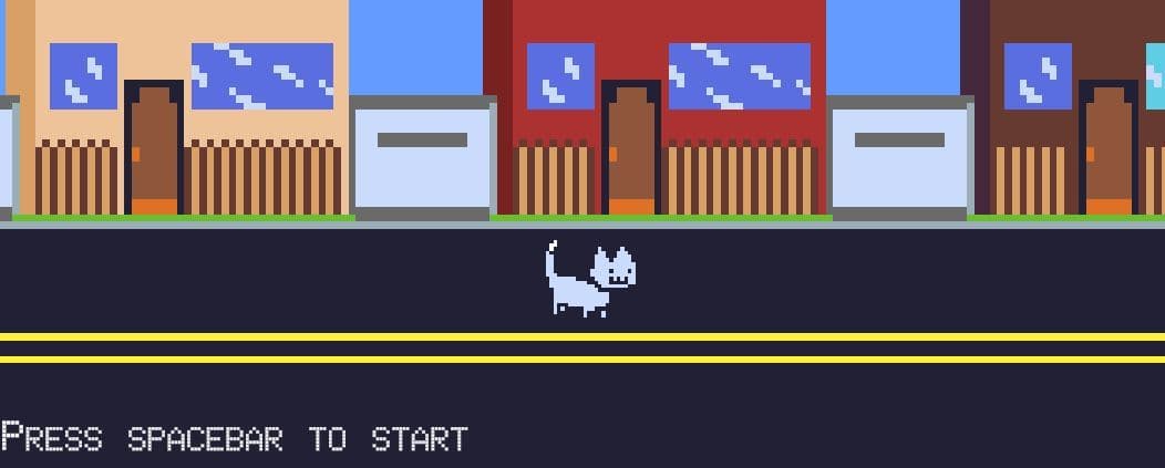 A cat dodges traffic screenshot 2