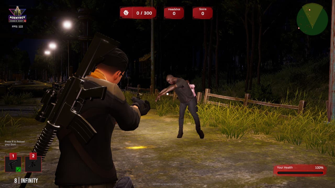Agent Roy - Zombie Hunt screenshot 3